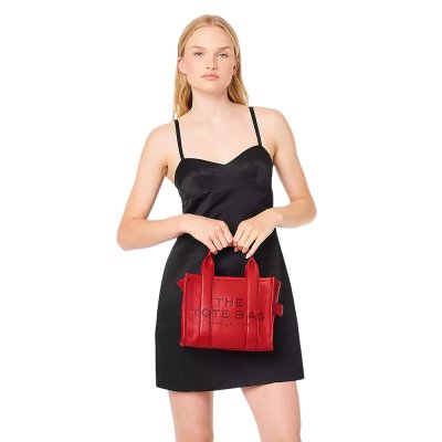 THE LEATHER SMALL TOTE BAG